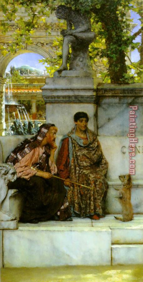 Sir Lawrence Alma-Tadema In The Time of Constantine